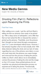 Mobile Screenshot of newmediagenres.org